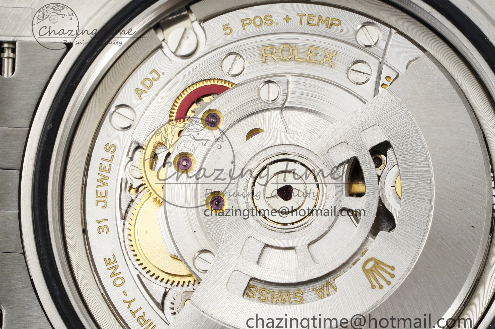 MiroTime 0415 TopPick DateJust 41 SS JDF 904L Steel Blue Textured Dial on Jubilee Bracelet VR3235 V 2235